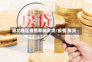 湖北地区疫情期间房贷/疫情 房贷