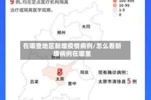 在哪查地区新增疫情病例/怎么看新增病例在哪里