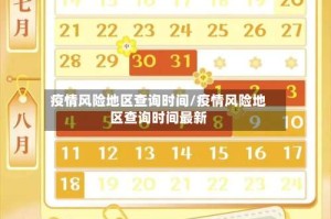 疫情风险地区查询时间/疫情风险地区查询时间最新