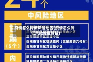 疫情怎么降低风险地区(疫情怎么降低风险地区管控)