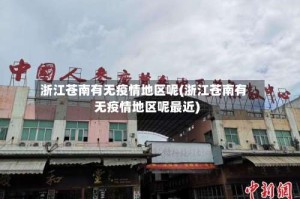 浙江苍南有无疫情地区呢(浙江苍南有无疫情地区呢最近)