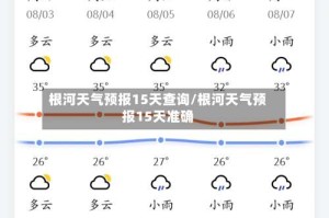 根河天气预报15天查询/根河天气预报15天准确