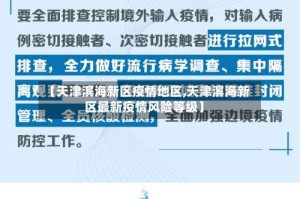 【天津滨海新区疫情地区,天津滨海新区最新疫情风险等级】