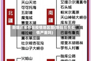 新疆近来存在疫情地区图(新疆现在疫情严重吗)