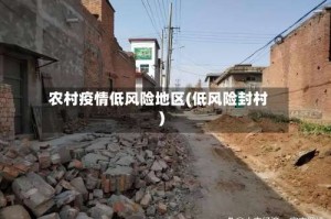 农村疫情低风险地区(低风险封村)