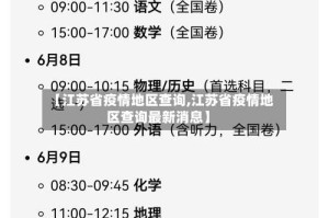 【江苏省疫情地区查询,江苏省疫情地区查询最新消息】