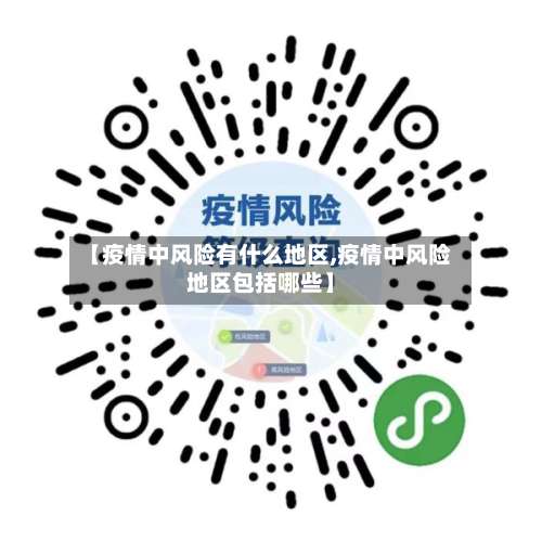 【疫情中风险有什么地区,疫情中风险地区包括哪些】-第1张图片