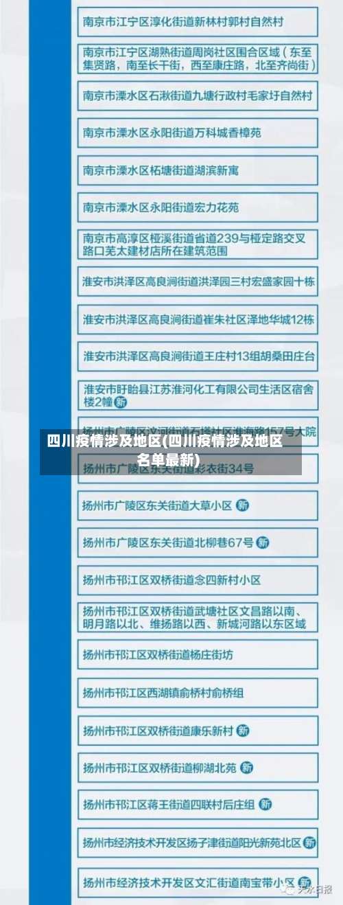 四川疫情涉及地区(四川疫情涉及地区名单最新)-第1张图片