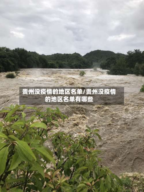 贵州没疫情的地区名单/贵州没疫情的地区名单有哪些-第2张图片