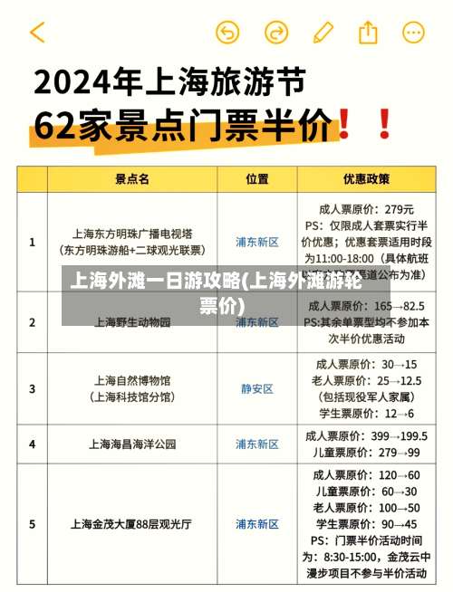 上海外滩一日游攻略(上海外滩游轮票价)-第2张图片