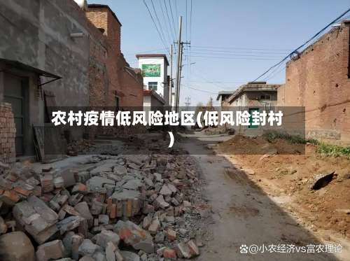 农村疫情低风险地区(低风险封村)-第1张图片