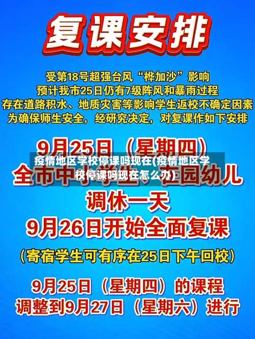 疫情地区学校停课吗现在(疫情地区学校停课吗现在怎么办)-第1张图片