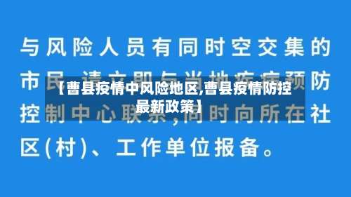 【曹县疫情中风险地区,曹县疫情防控最新政策】-第1张图片