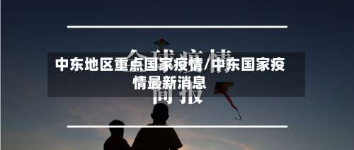 中东地区重点国家疫情/中东国家疫情最新消息-第1张图片