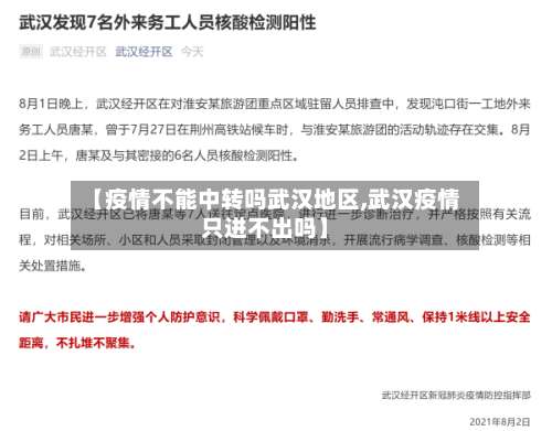 【疫情不能中转吗武汉地区,武汉疫情只进不出吗】-第1张图片