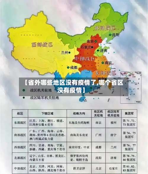 【省外哪些地区没有疫情了,哪个省区没有疫情】-第3张图片