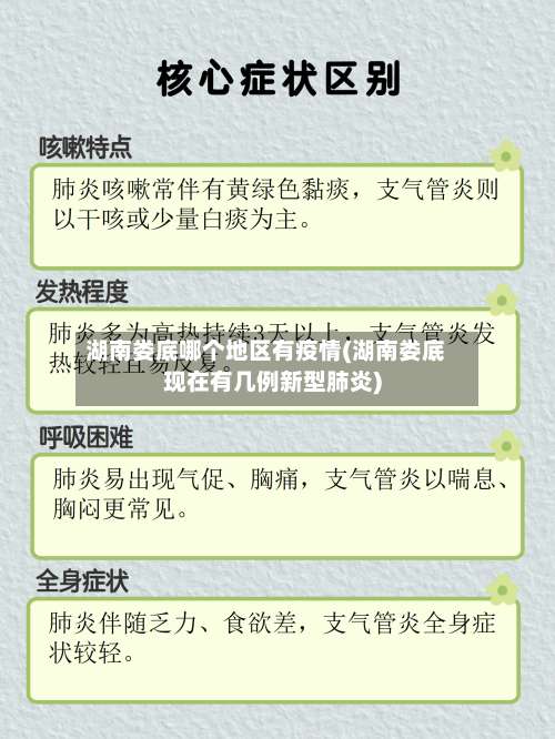 湖南娄底哪个地区有疫情(湖南娄底现在有几例新型肺炎)-第3张图片